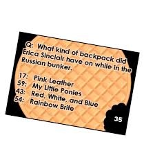 Whether you have a science buff or a harry potter fa. Printable Stranger Things Trivia Treasure Hunt Game