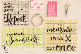 Diy Sewing Room Decor Ideas And Free Cricut Cut Files The Polka Dot Chair