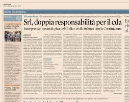 L'azione di responsabilità era stata proposta nei confronti di antonio sala, marco reboa, francesco gatti, yvon guerin e daniel jaouen. Societa Responsabilita Degli Amministratori