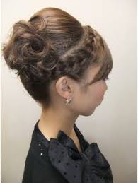 サロン プラチノ salon pratino ヘアスタイル 編み込み夜会巻き ホットペッパービューティー ヘアスタイル 成人式 髪型 髪型