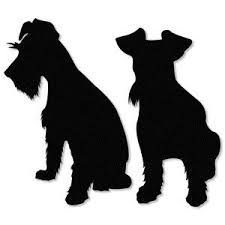 Black And White Mini Schnauzer Clipart Silhouette Design Store Schnauzer Puppy Uncropped Ears Schnauzer Art Schnauzer Puppy Dog Quilts