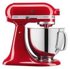 Employing a unique tilting head to facilitate bowl and content removal, this mixer is undeniably handy. Passion Red Artisan Series 5 Quart Tilt Head Stand Mixer Ksm150pspa Kitchenaid