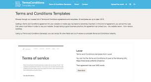 Without comprehensive terms and conditions, your business may be at risk. 2021 Terms And Conditions Template Generator