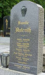 Grabsteine: Auterith; Mikulas: ADLER Heraldisch-Genealogische Gesellschaft,  Wien