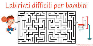 30 Labirinti Difficili Per Bambini Da Stampare Pianetabambini It