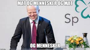 I dag gjestet partileder for senterpartiet trygve slagsvold vedum hint i levanger. P3 No Trygve Slagsvold Vedum