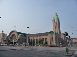 Art Deco Station Panoramio Photo Of The Art Deco Train Station In Helsinki Art Deco Architecture Art Deco Deco