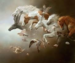 The3ninesarts Xdaniel On Twitter Surreal Art Horse Painting Equestrian Art