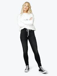 Could you tell me how much it is in cm? Na Kd Na 1018 004575 Logoswea Terr White Women Top Sweat At Carlings Com