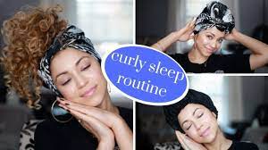 My Curly Hair Sleep Routine Preserve Curls Overnight Youtube Curly Hair Overnight Hair Plopping Sleep Hairstyles