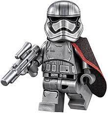 Amazon.com: LEGO Star Wars: Captain Phasma Minifigure with Silver Blaster  Gun : Toys & Games