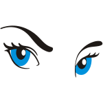 Download anime eyes images and photos. Anime Eyes Vector Illustration Free Svg