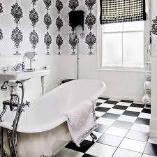 Bathroom suites for creating your perfect victorian bathroom. Traditional Black And White Bathroom Ideas Interior Design Ideas Avso Org