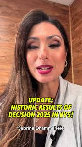 #Decision2025 #update from Subrina Dhammi