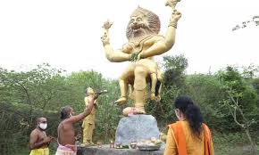 The main aim of the narasimha avatar was to end the tyranny of hiranyakashipu and restore the path of dharma. Slqp9fli5ml0ym