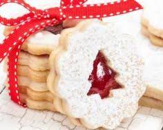 Sables De Noel Fourres A La Confiture De Fraises Sables De Noel Biscuit De Noel Recette Sable