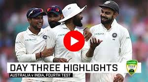 India Vs Australia 4th Test Day 3 Highlights 2019 Test Day Day Ravindra Jadeja