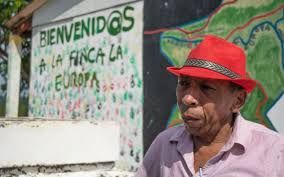 Reclamante de tierras en Colombia: riesgo inminente