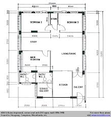 Hdb 5 Room Improved Floor Plan 122 Sqm In 2020 Modern Bungalow House Plans Bungalow House Plans Floor Plans