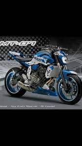 Pin Oleh Marc Van Der Wouw Di Yamaha Fz 07 Mt 07 Custom