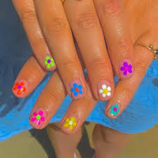 Indie Nail Inspo Hippie Nails Swag Nails Funky Nails