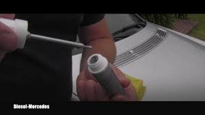How To Use Touch Up Paint On Mercedes Benz Youtube