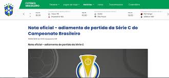 31 de dezembro de 2020. Cbf Adia Partida Da Serie C Apos 12 Atletas Do Imperatriz Testarem Positivo Para A Covid 19 Brasileirao Serie C Ge