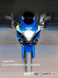Inspirasi desain stripping body satria fu : Ketika Satria Fu Pakai Fairing Mungkinkah Suzuki Gsx R150 Nantinya Seperti Ini Warungasep