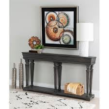 For example, use light colored. Powell Benjamin Wood Console Table In Dark Gray Pcymx148