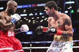 Referee jack reiss in in the ring with erroll spence jr. Yordenis Ugas Tras Su Victoria Se Enfrentaria A Shawn Porter Solo Boxeo