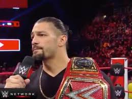 A founding member of the shield faction. Roman Reigns Leukaemia Wwe Champion Relinquishes Belt On Raw