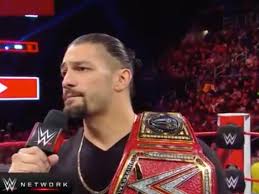 Roman reigns is a tremendous wrestler, promo, character, and presence. Roman Reigns Leukaemia Wwe Champion Relinquishes Belt On Raw