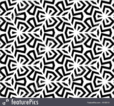 Abstract Black And White Geometric Art Abstract Patterns Black And White Geometric Pattern Seamless Abstract Background Eps 10 Vector Geometric Pattern Abstract Pattern Pattern Tattoo