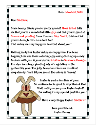 Smithek S Image Easter Bunny Letter Easter Bunny Hoppy Easter