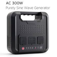 Portable Ac Power Bank 300watts 220wh Pure Sinewave Power Inverter Mini Generator Power Chrger External Battery Packs With 110v Ac Outlet 12v Dc Usb For Ca Power Inverters Battery Generator Portable