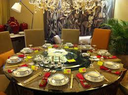 Set up your dessert infrastructure—plates, napkins, forks—on a side table before the party. Dinner Gourmand Chic