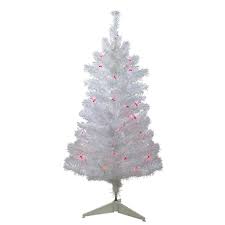 Tree measures 2 feet high by 17 inches in diameter. Northlight Pre Lit White Iridescent Pine Slim Artificial Christmas Tree Pink Lights 3 Ft 32626050 Rona