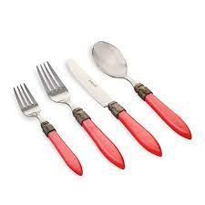 Karaca thor 84 parça elegance kutulu çatal bıçak kaşık takımı. Emsan Pearl 24 Parca Kirmizi Catal Kasik Bicak Seti Karaca