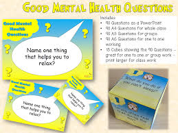 One of the things i do not like about being a mental health speaker at live events where the focus is on. Good Mental Health Questions Item 274 Elsa Support