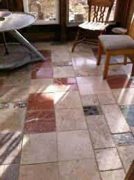 Leftover Tile Idea For Floors Unique Flooring Flooring Diy Tile