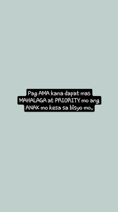 Pag Ama Kana Dapat Mas Mahalaga At Prioruty Mo Ang Anak Mo Kesa Bisyo Mo Hugot Lines Hugot Boarding Pass