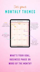 2020 Digital Planner For Ipad Goodnotes Noteshelf Free Gifts In 2020 Digital Planner Planner Routine Planner
