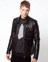 Barneys Originals Premium Leather Jacket Black Leather Bomber Jacket Leather Jeans Men Stylish Leather Jacket