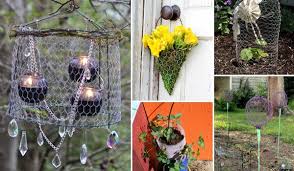 This wire fencing, as seen in this link, is 4 feet tall, though we added chicken wire as well, with a total fencing height of 5 feet 5 inches. Creative Ideas Adding Chicken Wire Projects To Your Garden Amazing Diy Interior Home Design