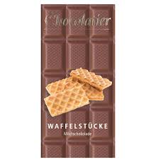 Schokoladentafel Vollmilch 30 Mit Waffelstuckchen Schokolade Schokoladentafel Susswaren