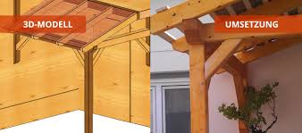 Wir stellen ihnen die konstruktion drei klassischer holz ist als werkstoff für ein vordach an jedem haus fast immer ideal. Vordach Holzbausatze Individuell Und Zum Selber Aufbauen