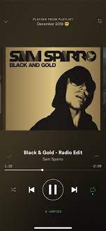 Esta canción está incluida dentro del disco sam sparro. Gazray On Twitter What A Banger Sam Sparro S Black And Gold Is