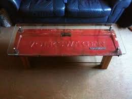 Did you scroll all this way to get facts about repurposed coffee table? Tailgate Coffee Table For The Man Cave Comfy Home Automotive Decor Tailgate Table Automotive Furniture