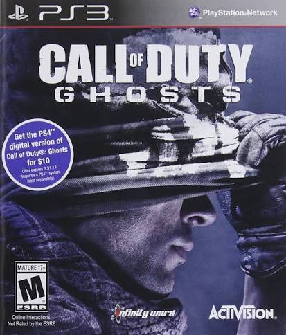CALL OF DUTY GHOST