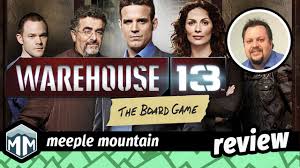 Warehouse 13: The Board Game Review – Meeple Mountain